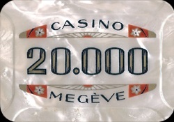 Megeve Plaque 20000